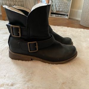 Black booties